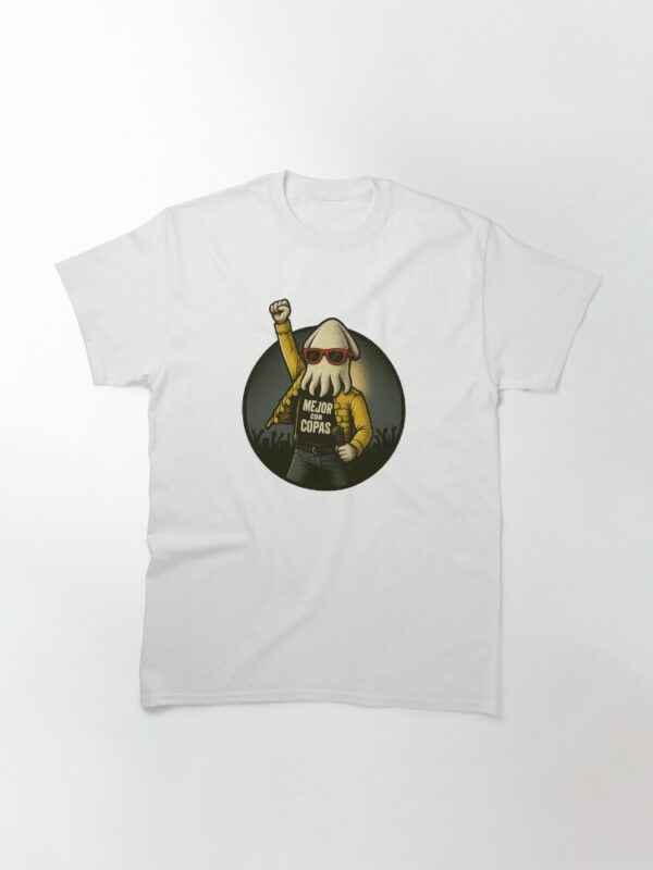 Camiseta "Chipirón Mercury" – Tributo Mejor Con Copas - Imagen 2
